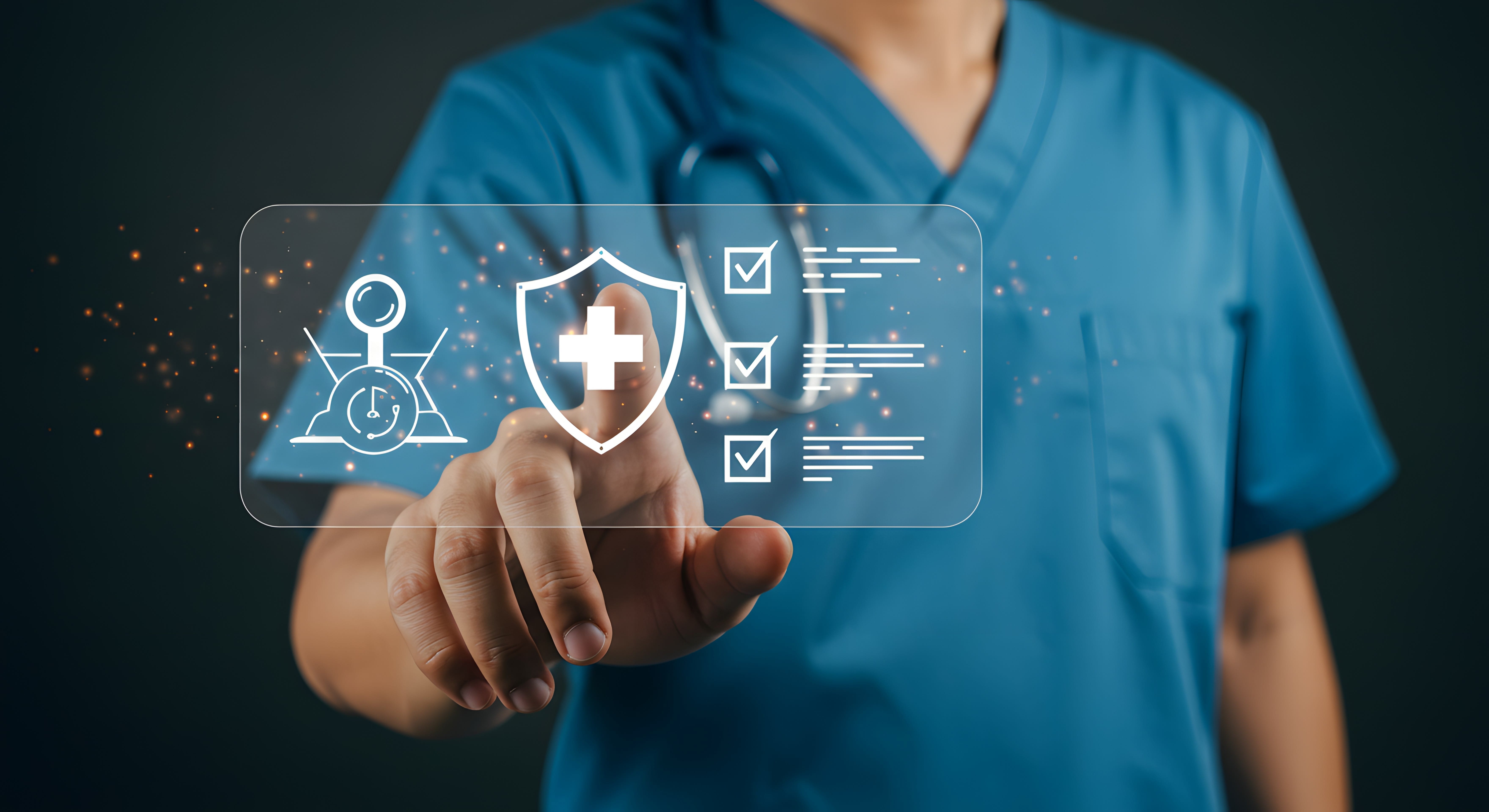 HIPAA compliance verification interface